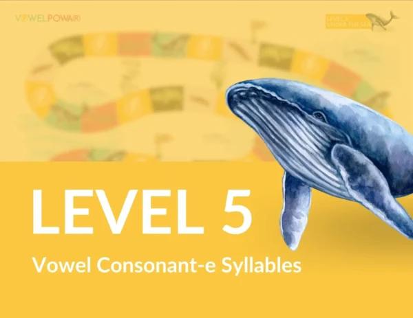 Vowel Powa(r) Level 5 VOWEL POWA(R) LEVEL 5 Vowel Consonant-e Syllables