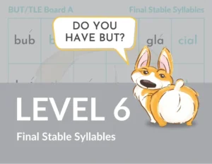 DO YOU HAVE BUT LEVEL 6