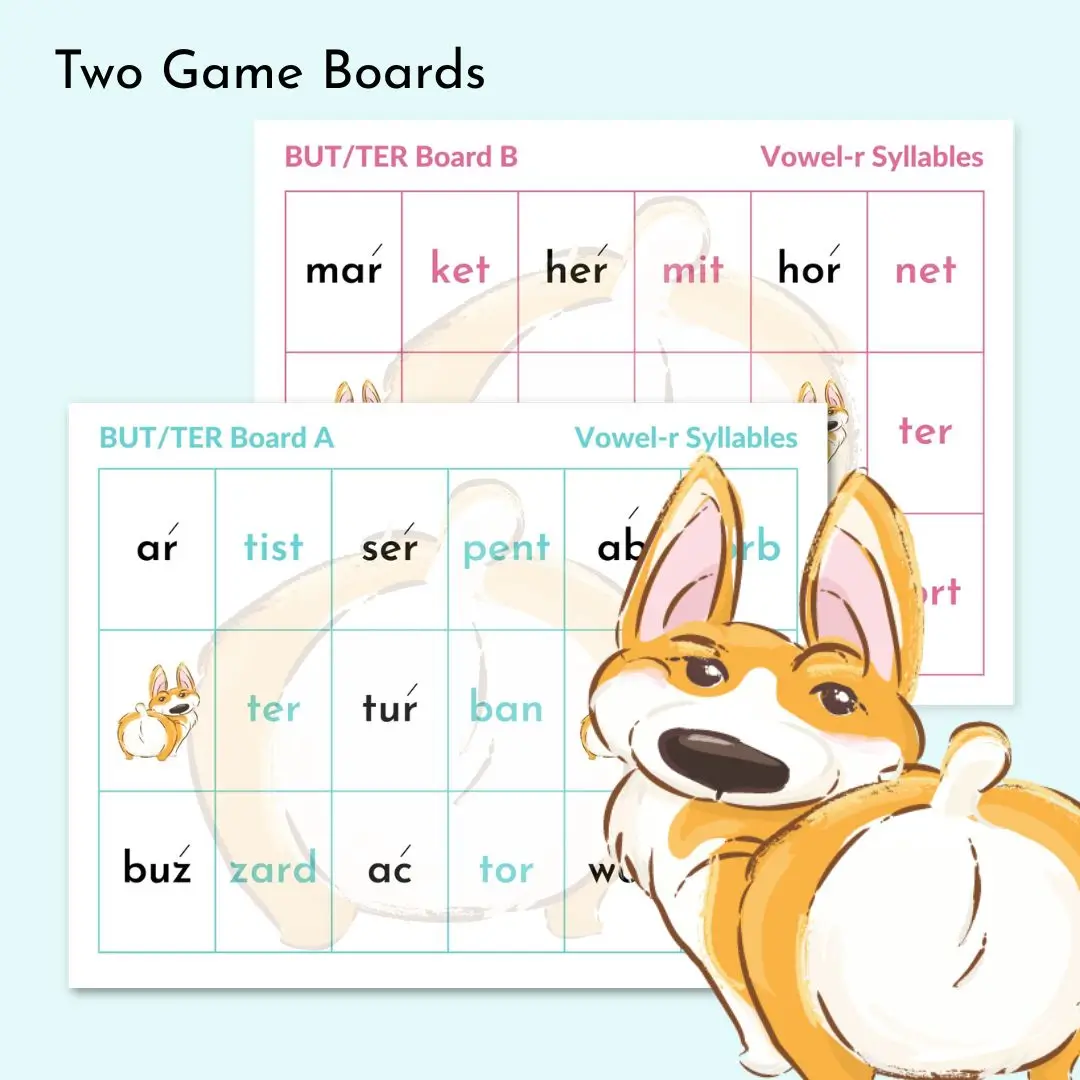 Do You Have But by Genesis Reading - Vowel game similar to bingo by Genesis Reading