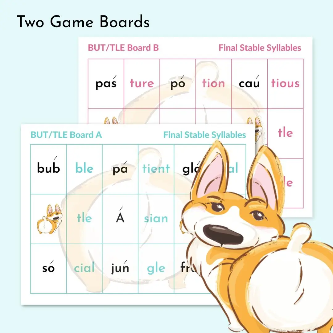 Do You Have But by Genesis Reading - Vowel game similar to bingo by Genesis Reading