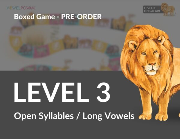 VOWEL POWA(R) LEVEL 3