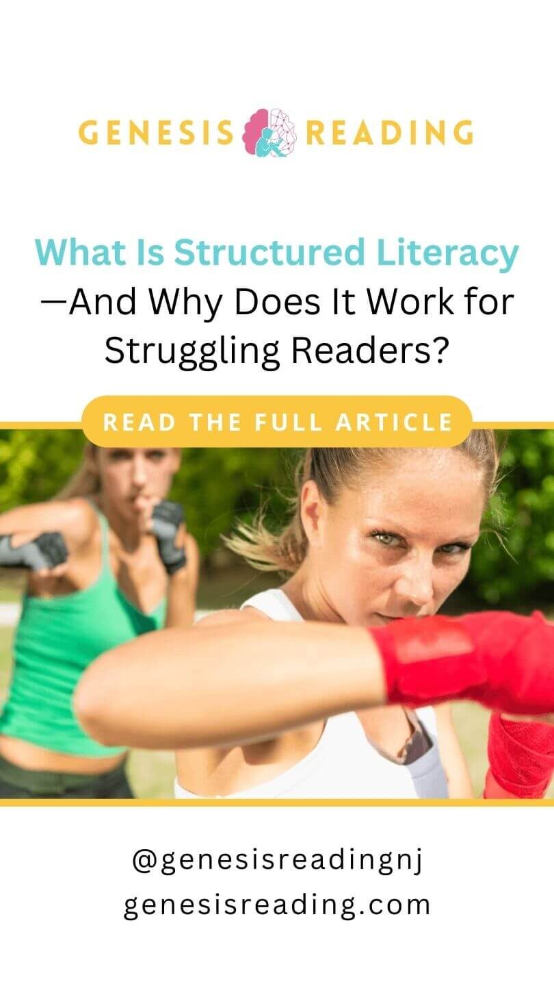 What Is Structured Literacy—And Why Does It Work for Struggling Readers? by Sheridan Hotung, Genesis Reading