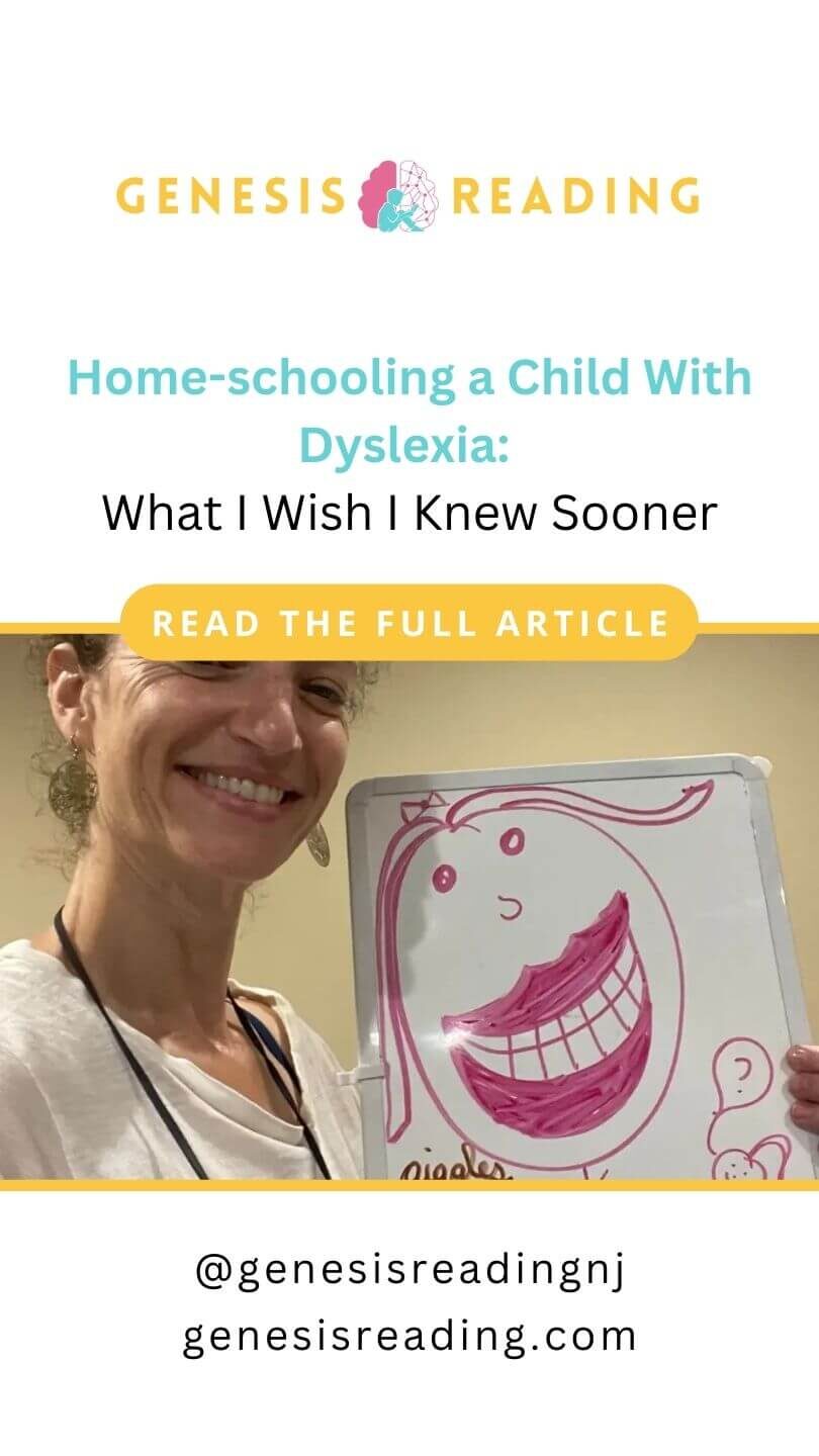 Home-schooling a Child With Dyslexia: What I Wish I Knew Sooner by Sheridan Hotung, Genesis Reading