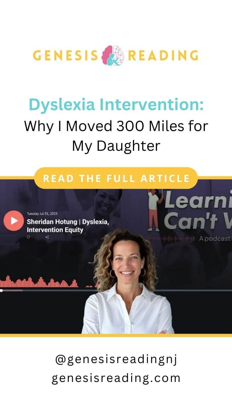 Dyslexia Intervention by Sheridan Hotung, Genesis Reading