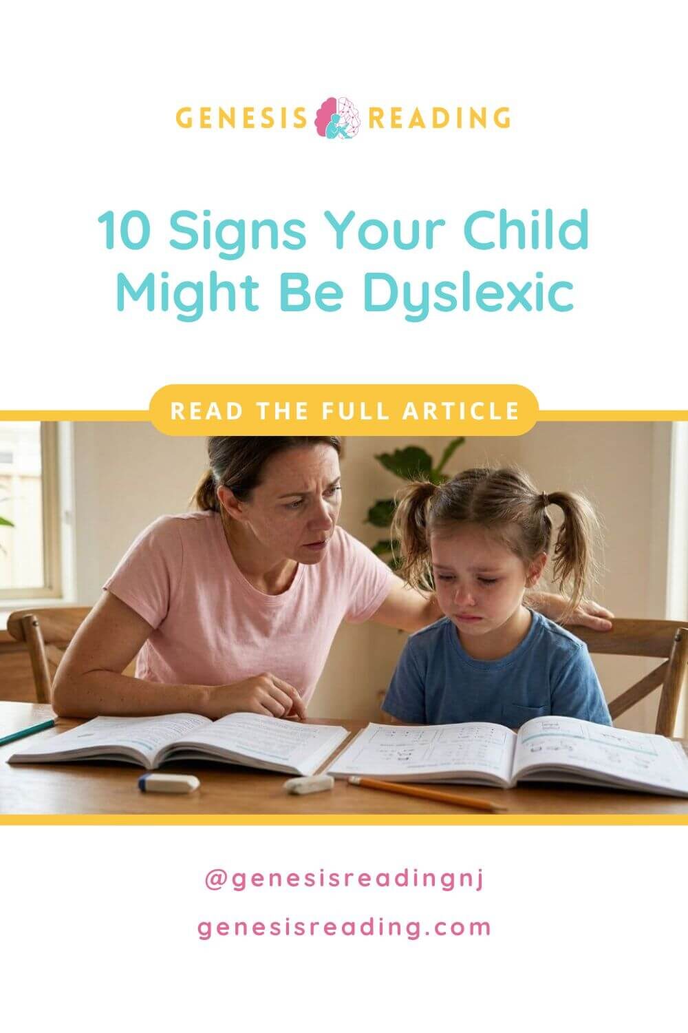 10 Signs Your Child Might Be Dyslexic